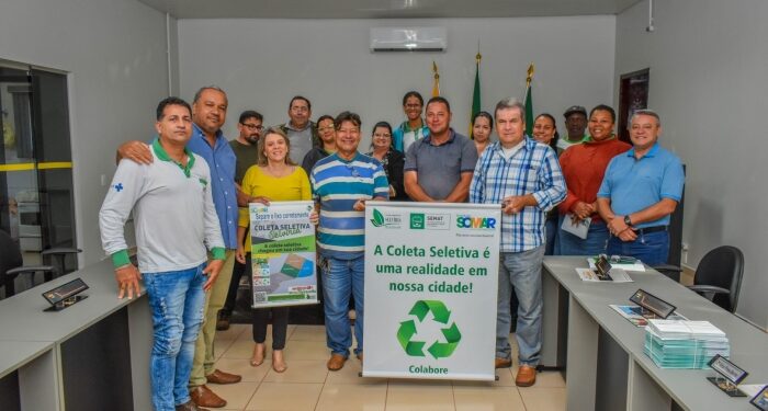 Prefeitura quer aumentar a quantidade de lixo reciclável coletado em Selvíria