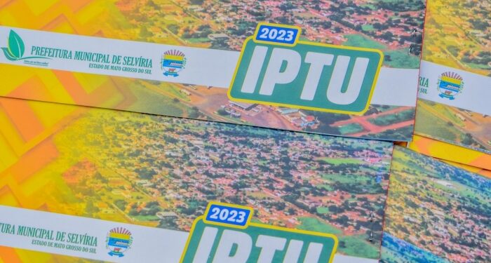 População já pode retirar carnês do IPTU no Setor de Tributos