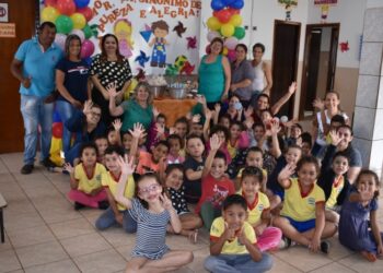 CEI “Selvíria Alexandre” realiza festa para comemorar os dias das Crianças e dos Professores