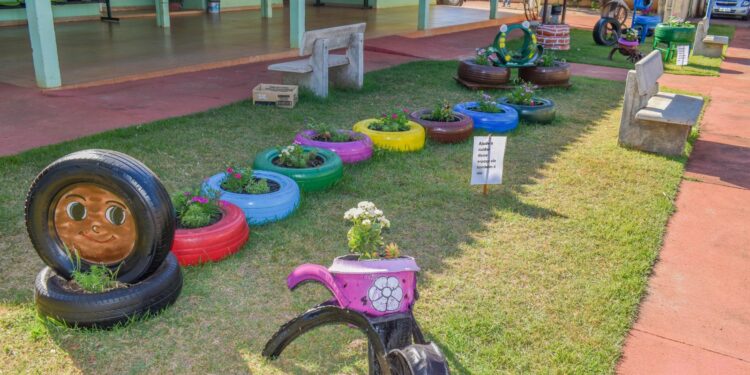 Projeto “Saúde em Cada Roda” alerta para os perigos dos pneus descartados no meio ambiente em Selvíria