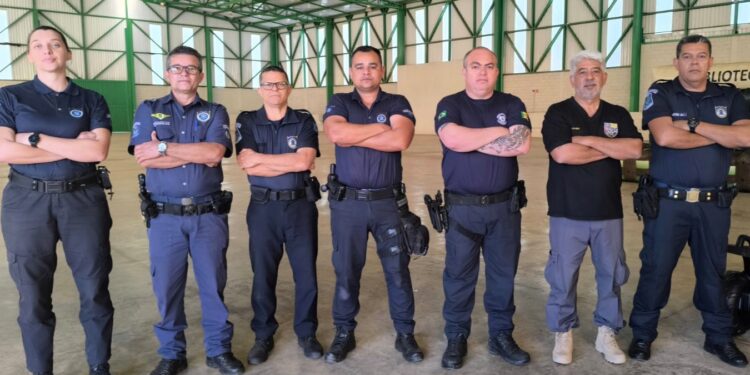 Nove guardas municipais de Ilha Solteira