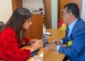 Em Brasília, Jaime se reúne com a deputada federal Camila Jara