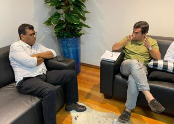 Em Campo Grande, Prefeito Jaime se reúne com deputado Beto Pereira