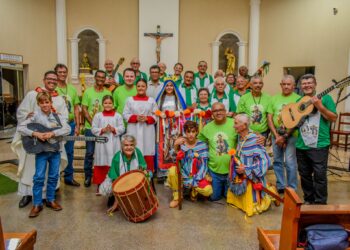 Selvíria, 46 anos: Missa Cabocla reúne fiéis na Paróquia São João Batista