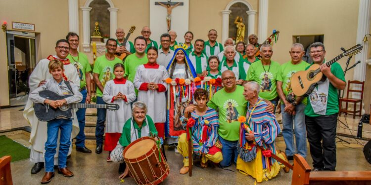 Selvíria, 46 anos: Missa Cabocla reúne fiéis na Paróquia São João Batista