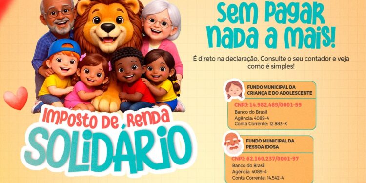 Ainda dá tempo de destinar parte do Imposto de Renda