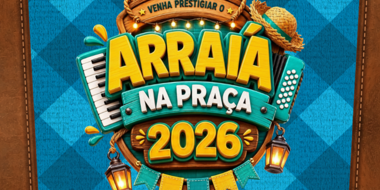 Arraiá na Praça 2026 reúne grandes atrações